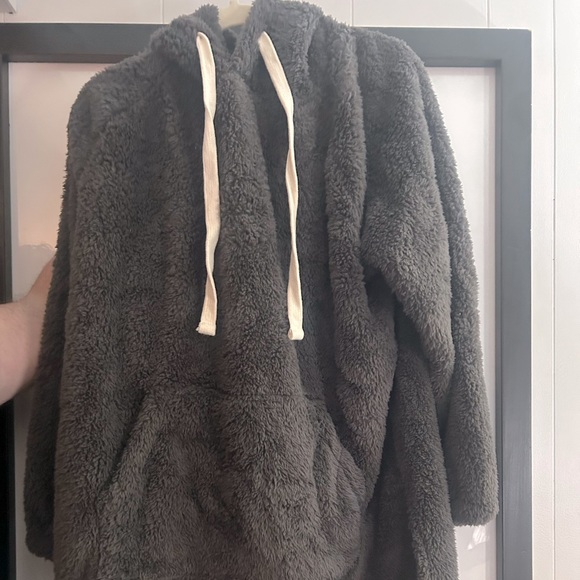 Zenana fur hoodie - Picture 1 of 1